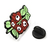 Black Alloy Brooches JEWB-I029-05EB-02-3