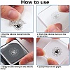 Plastic Stamps DIY-WH20018-0040-3