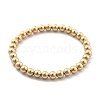 Brass Beaded Stretch Bracelets for Men Women BJEW-G736-08G-3