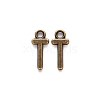 Tibetan Style Alloy Pendants LS-TIBE-S108-108T-AB-NR-1