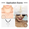 2 Sets 2 Colors Zinc Alloy Pendants ALRI-FW0001-02-8