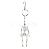 Alloy Pendant Keychain SKUL-PW0002-057P-1