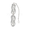 Tarnish Resistant Peanut Shape Tea Infuser AJEW-P091-07P-4