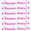 PVC Passenger Princess Self Adhesive Car Stickers STIC-WH0013-11B-1