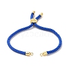 Cotton Cord Bracelet Making KK-F758-03A-G-2