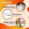 BBQ Daily Theme Custom Stainless Steel Metal Stencils DIY-WH0289-051-3