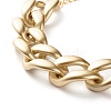 CCB Plastic Curb Chain Necklace NJEW-JN03773-4