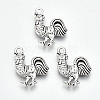 Tibetan Style Alloy Pendants X-TIBE-S323-088AS-RS-1