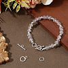 925 Sterling Silver Toggle Clasps STER-BBC0008-56-3