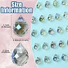 48Pcs 4 Colors Electroplate Glass Beads GLAA-FS0001-89-5