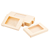 BENECREAT Foldable Creative Kraft Paper Box CON-BC0001-89B-1