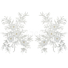 Polyester Acrylic Rhinestones Applique embroidery ABS Sequins FIND-WH20019-165A-04-6