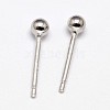 925 Sterling Silver Ear Stud Findings STER-F015-05D-1