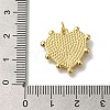 Rack Plating Brass Pave Shell Pendants KK-U019-20G-3