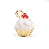 Alloy Enamel Charms ENAM-I067-02G-03B-1