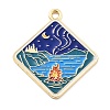 Alloy Enamel Pendants PALLOY-E582-05KCG-06-1