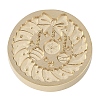 Christmas Series Wax Seal Brass Stamp Head LS-AJEW-M037-01G-29-2