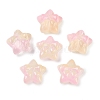 Transparent Spray Paint Glass Beads X1-GLAA-H035-02H-1