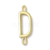 Rack Plating Brass Connector Charms KK-P245-07G-D-1