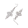 Stainless Steel Dangel Earrings EJEW-JE05771-02-3