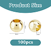 Brass Beads KK-DC0005-16A-P-2