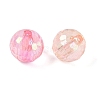 Transparent Acrylic Beads PACR-B002-01C-2