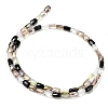 Electroplate Glass Beads Strands EGLA-P068-01A-02-3