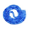 Glass Beads Strands DGLA-S115-6mm-YS14-2