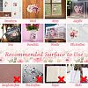 3 Sheets 3 Styles PVC Waterproof Decorative Stickers DIY-WH0404-325-6