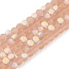 Transparent Glass Beads Strands LS-EGLA-A044-T4mm-MB20-1