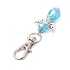 2Pcs Angel Glass Beads Pendant Decoration HJEW-JM02652-01-5