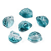 Transparent Spray Painted Glass Beads GLAA-N035-033-C01-2