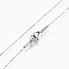 304 Stainless Steel Chain Necklaces NJEW-F248-06A-P-2