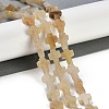 Natural Topaz Jade Beads Strands G-I369-A10-02-2