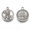 Tibetan Style Alloy Pendants TIBE-S320-033AS-LF-1