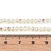 Transparent Glass Beads Strands EGLA-N016-3mm-05-4