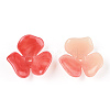 Two-tone Opaque Acrylic Beads OACR-G034-03B-3