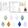  DIY Wish Bottle Pendant Making Kit DIY-NB0008-46-2