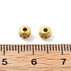 Brass Micro Pave Cubic Zirconia Beads KK-R216-08G-03-3