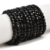 Natural Black Tourmaline Beads Strands G-P612-B01-01-2