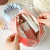 WADORN 2Pcs 2 Style Portable Cute Corduroy Makeup Bag AJEW-WR0001-81-6