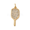 304 Stainless Steel Rhinestone Pendants RB-CBAC900-08G-A-1