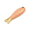 Brass Enamel Pendants KK-CBAF17A-06G-01-2