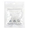 Resin Clip-on Earring Findings X1-FIND-H046-12-01-7