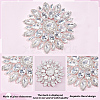 2Pcs Glass Hotfix Rhinestone DIY-GF0013-36B-6