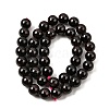 Natural Garnet Gemstone Bead Strands G-R263-10mm-4