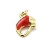 Brass Enamel Pendants KK-P338-07A-G01-2