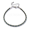 Polyester Cord Braided Bracelet Makings MAK-Z003-01P-11-1