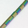 Electroplate Non-magnetic Synthetic Hematite Beads Strands G-J162-A-08-3