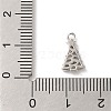 Brass Micro Pave Cubic Zirconia Charms KK-P278-07P-3